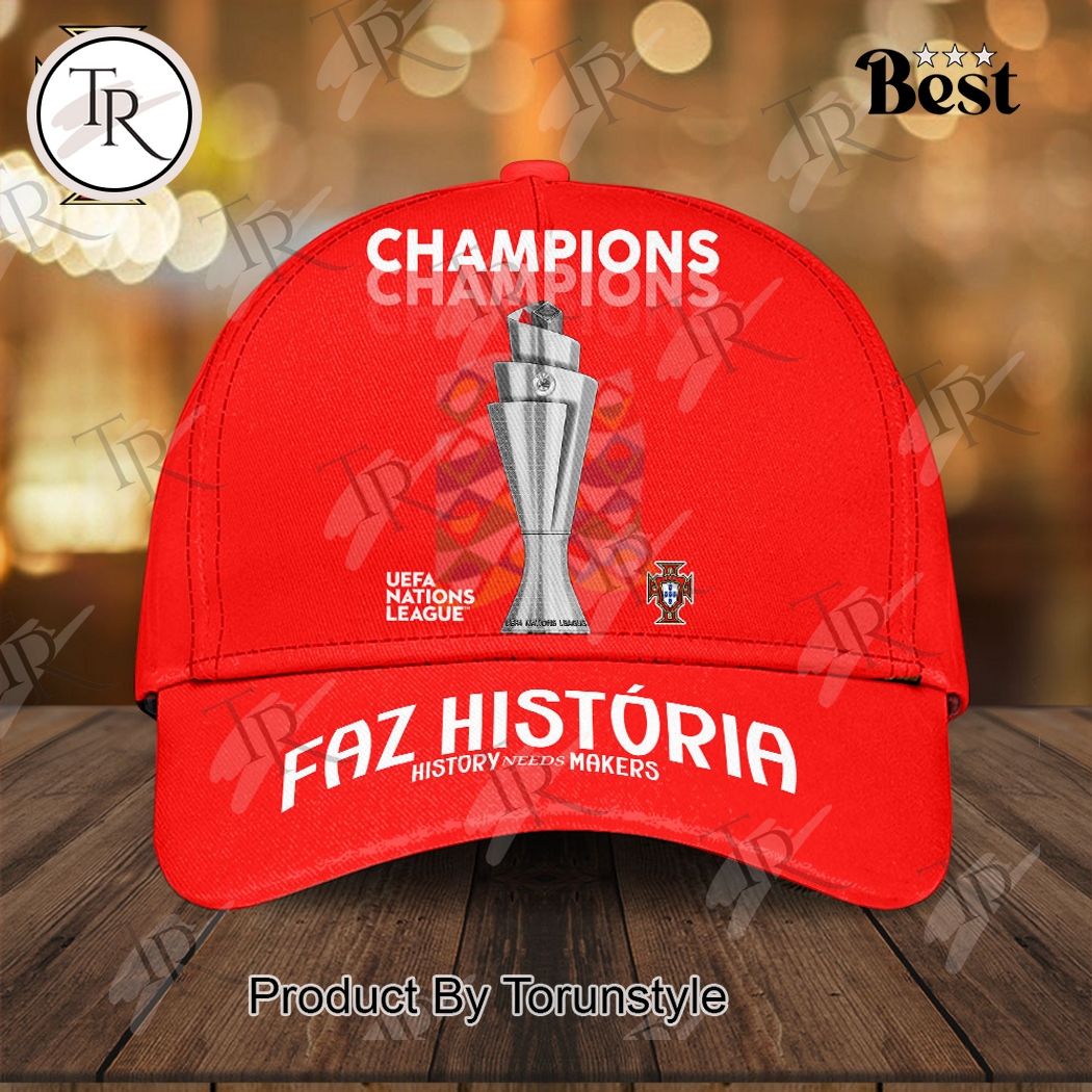 Portugal Faz Historia Needs Makers Champions 2025 Limited Edition Cap Portugal Faz Historia Needs Makers Champions 2025 Limited Edition Cap