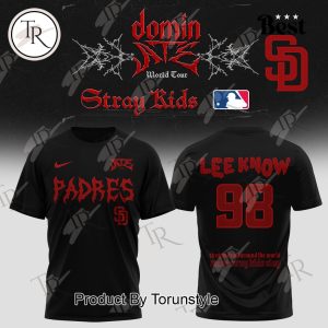 Stray Kids X San Diego Padres Dominate World Tour Lee Know Limited Edition Hoodie