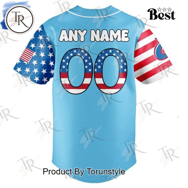 Columbus Clingstones X 4th Of July 2025 Custom Name Limited Edition Baseball Jersey