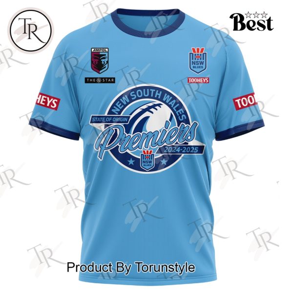 New South Wales Blues Premiers 2024-25 State Of Origin Limited Edition Hoodie
