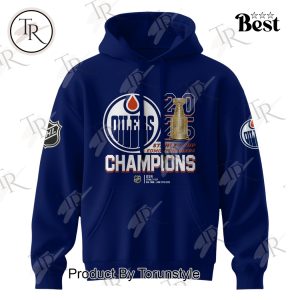 Stanley Cup Final 2025 Champions Edmonton Oilers Limited Edition Hoodie