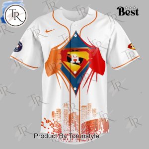 Houston Astros X Superman Night Specail Edition Baseball Jersey