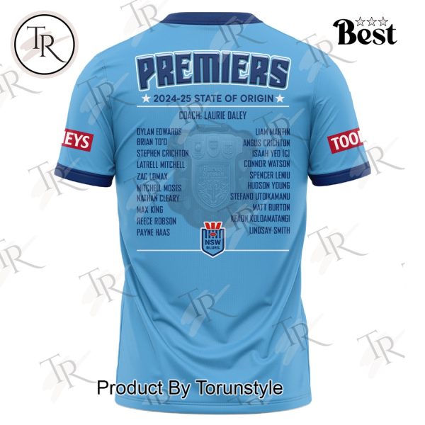 New South Wales Blues Premiers 2024-25 State Of Origin Limited Edition Hoodie