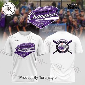 Wisconsin-Whitewater Warhawks NCAA Softball Champions 2025 Limited Edition Hoodie – White