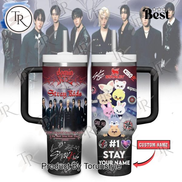 Stray Kids World Tour 2025 Custom Name Special Edition 40oz Tumbler