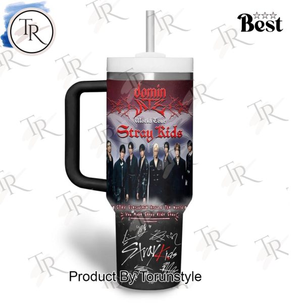 Stray Kids World Tour 2025 Custom Name Special Edition 40oz Tumbler