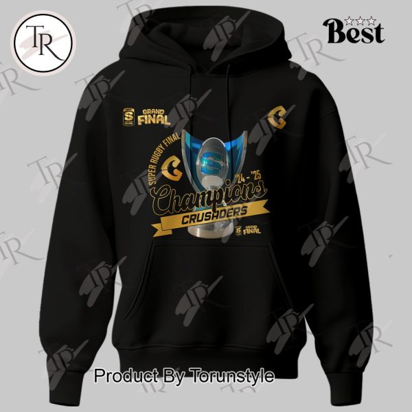 Super Rugby Final Champions 24-25 Crusaders Hoodie