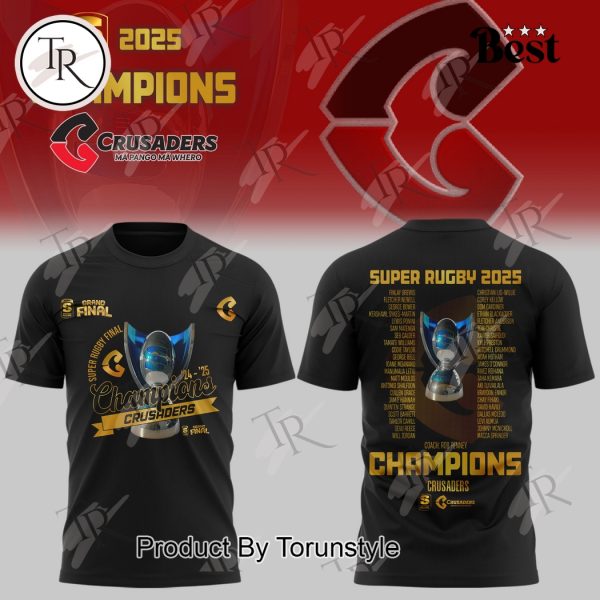 Super Rugby Final Champions 24-25 Crusaders Hoodie