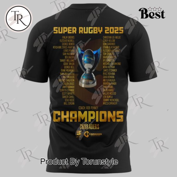 Super Rugby Final Champions 24-25 Crusaders Hoodie