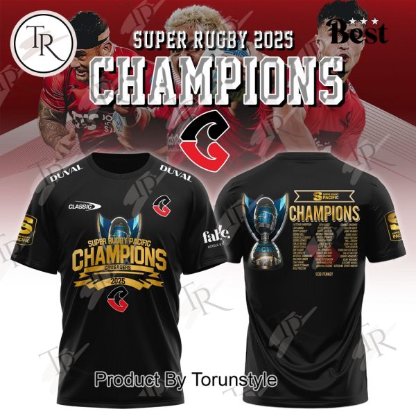 Super Rugby Pacific Champions Crusaders 2025 Hoodie