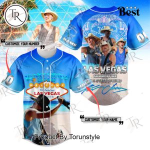 Kenny Chesney Live 2025 Las Vegas Summertime Custom Name Limited Edition Baseball Jersey