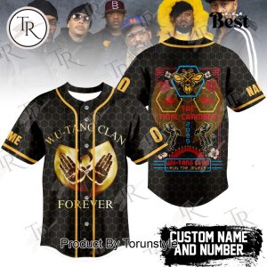 The Final Chamber 2025 Wu-Tang Clan Forever Run The Jewels Custom Name Limited Edition Baseball Jersey
