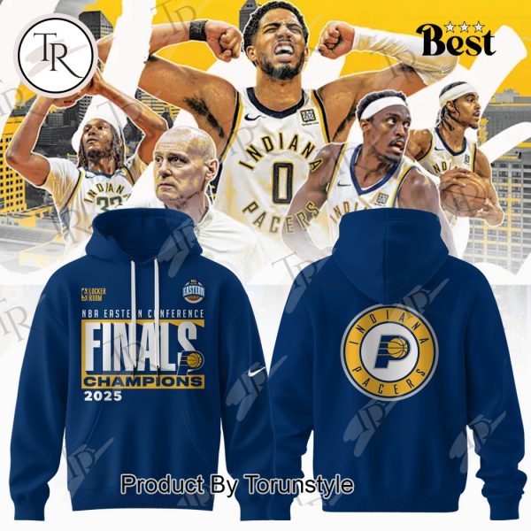Finals Indiana Pacers 2025 NBA Eastern Conference Champions Limited Edition Hoodie