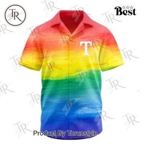 Texas Rangers X Pride Month 2025 Limited Edition Hawaiian Shirt