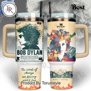 Bob Dylan Country Music Festival Limited Edition 40oz Tumbler