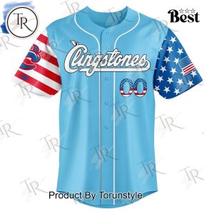 Columbus Clingstones X 4th Of July 2025 Custom Name Limited Edition Baseball Jersey