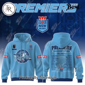 New South Wales Blues Premiers 2024-25 State Of Origin Limited Edition Hoodie