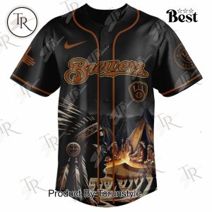 Milwaukee Brewers X Native American Heritage Month Special Edition Baseball Jersey