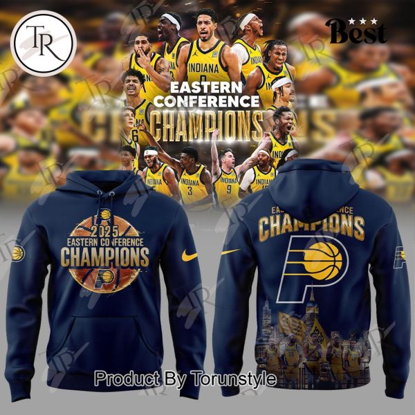 2025 Eastern Conference Champions Indiana Pacers Limited Edition Hoodie