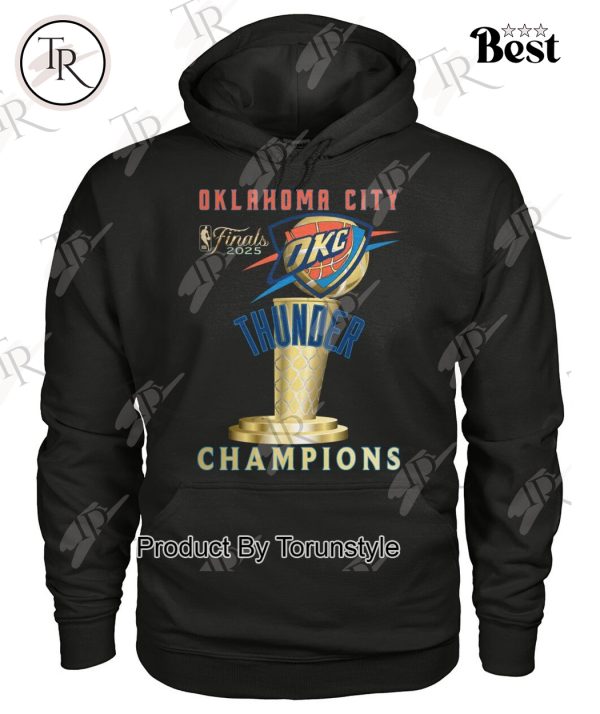 Oklahoma City Thunder Finals 2025 Champions Limited Edition T-Shirt