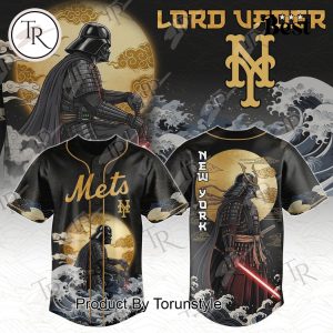 New York Mets X Lord Vader Star Wars 2025 Limited Edition Baseball Jersey