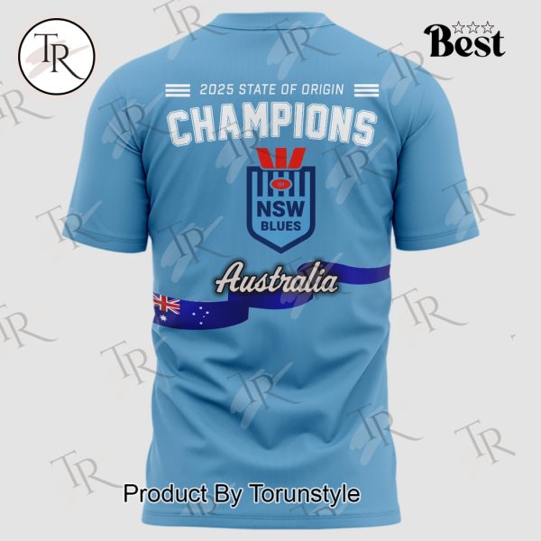 Champions 2025 State Of Origin New South Wales Blues X Australia Limited Edition Hoodie