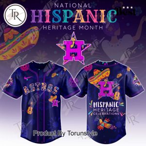 Houston Astros X 2025 National Hispanic Heritage Month Limited Edition Baseball Jersey
