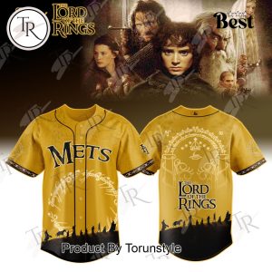 2025 The Lord Of The Rings X New York Mets Limited Edition Baseball Jersey