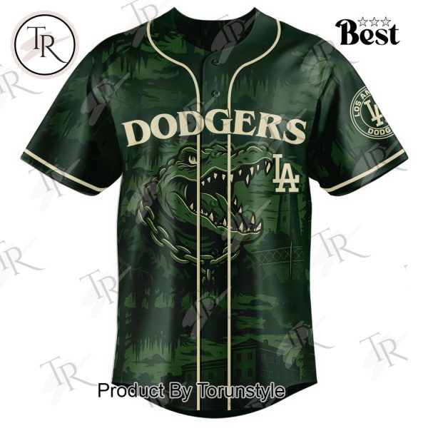 Los Angeles Dodgers X Big Cypress Alligator Alcatraz 2025 Limited Edition Baseball Jersey