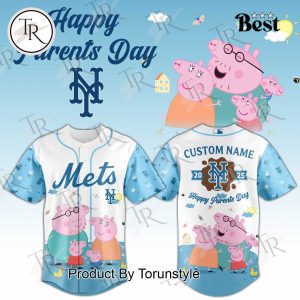 New York Mets X Happy Parents Day 2025 Limited Edition Baseball Jersey