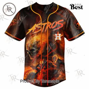 Houston Astros X Ghost Rider 2025 Limited Edition Baseball Jersey