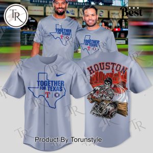 Houston Astros Together For Texas 2025 Limited Edition Baseball Jersey