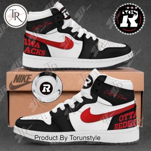 Ottawa Redblacks Limited Edition 2025 Air Jordan 1 Sneakers