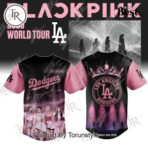 2025 Los Angeles Dodgers X Blackpink World Tour Limited Edition Baseball Jersey