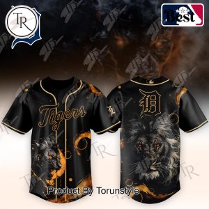 Detroit Tigers X King Lion 2025 Limited Edition Baseball Jersey