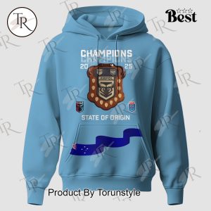 Champions 2025 State Of Origin New South Wales Blues X Australia Limited Edition Hoodie