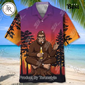2025 BigFoot That’s What I Do I Drink Beer I Hate People And I Know Things Limited Edition Hawaiian Shirt