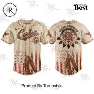 Chicago Cubs X American Native Heritage 2025 Baseball Jersey