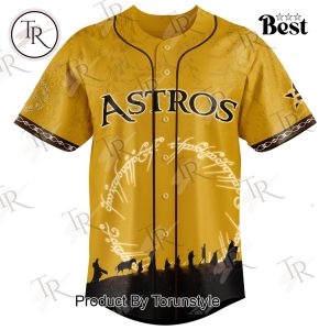 2025 The Lord Of The Rings X Houston Astros Limited Edition Baseball Jersey