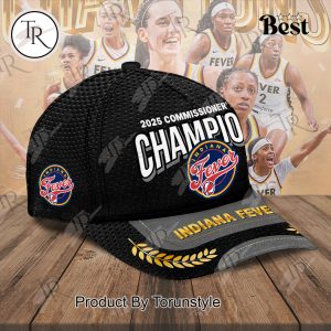 2025 Commissioner’s Cup Champions Indiana Fever Limited Edition Cap