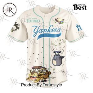 New York Yankees X Studio Ghibli 2025 Limited Edition Baseball Jersey