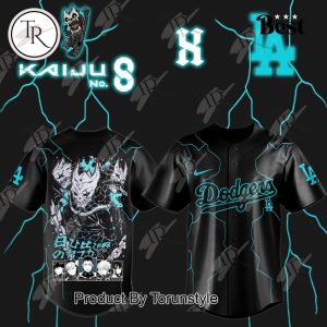 Los Angeles Dodgers X Kaiju No.8 2025 Limited Edition Baseball Jersey