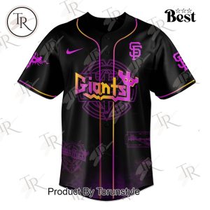 San Francisco Giants X Judas Priest Invincible Shield World Tour 2025 Baseball Jersey