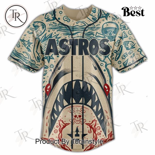 Houston Astros X Jaws 50 2025 Limited Edition Baseball Jersey