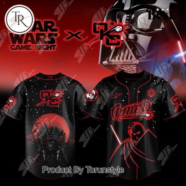 Oklahoma City Comets 2025 X Star Wars Game Night Special Edition Baseball Jersey