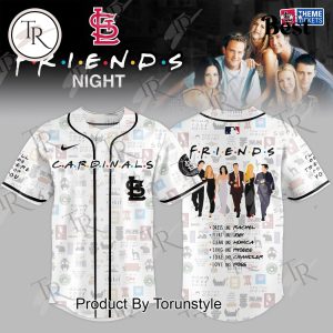 St.Louis Cardinals X F.R.I.E.N.D.S Night 2025 Limited Edition Baseball Jersey