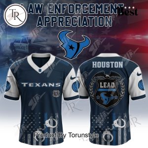 Houston Texans Law Enforcement Appreciation 2025 Limited Edition Football Jersey
