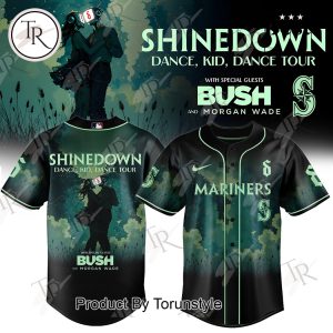Texas Rangers X Shinedown Dance, Kid, Dance With Special Guests Bush and Morgan Wade BaseBall Jersey