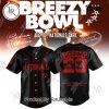 20 Years Of Chris Brown X Toronto Blue Jays Breezy Bowl XX Tour 2025 Limited Edition Baseball Jersey