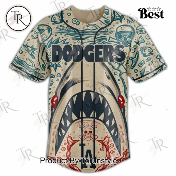 Los Angeles Dodgers X Jaws 50 2025 Limited Edition Baseball Jersey